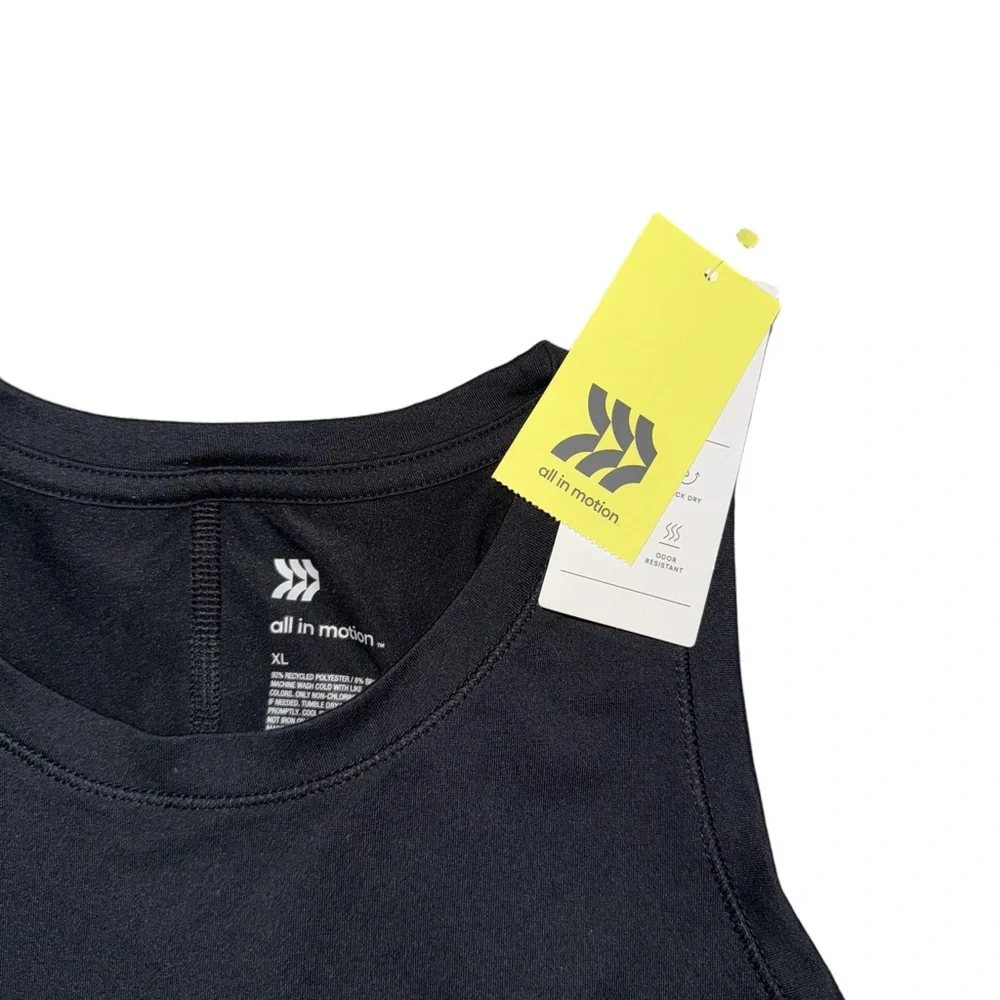 All in Motion Black Tank Top - Picture 3 of 3